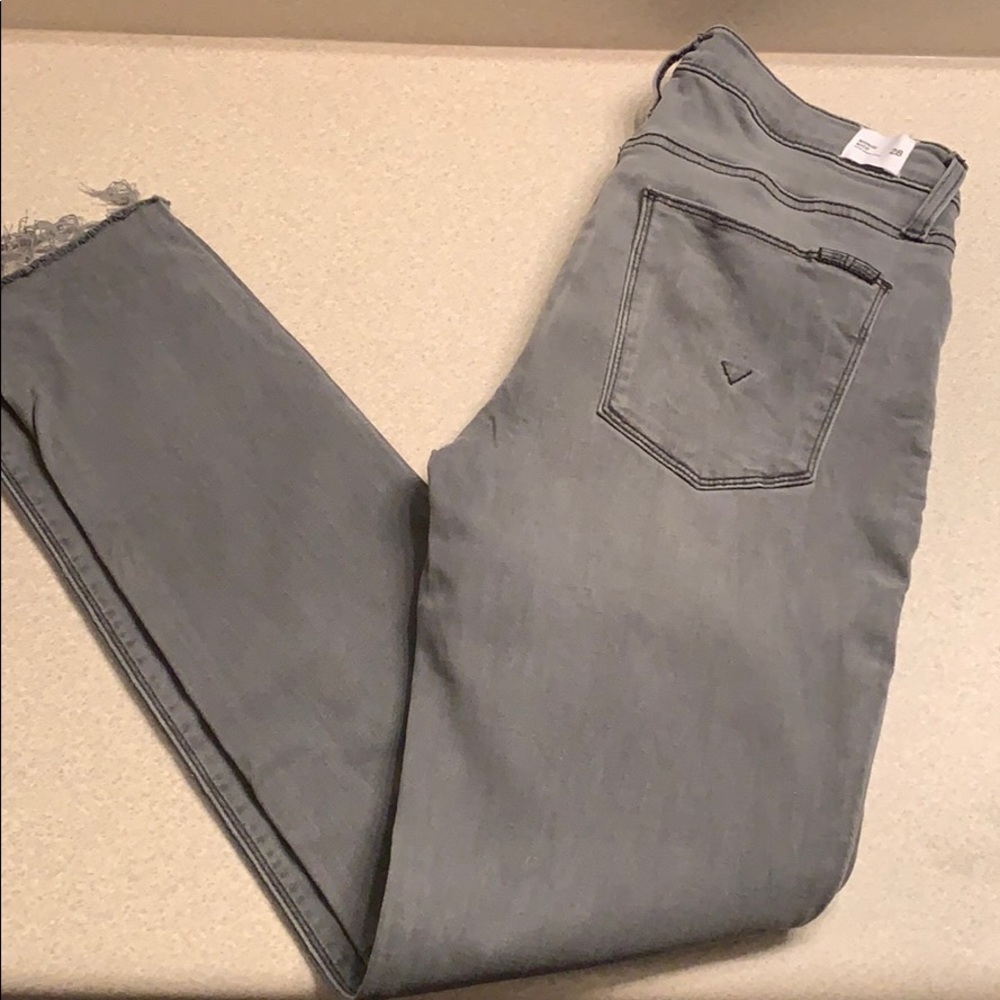 Hudson jeans.  Nico midrise super skinny ankle.